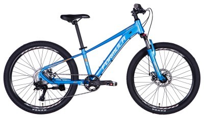 Велосипед AL 24" Formula ZEPHYR 3.0 DD CS рама-12" синій 2026