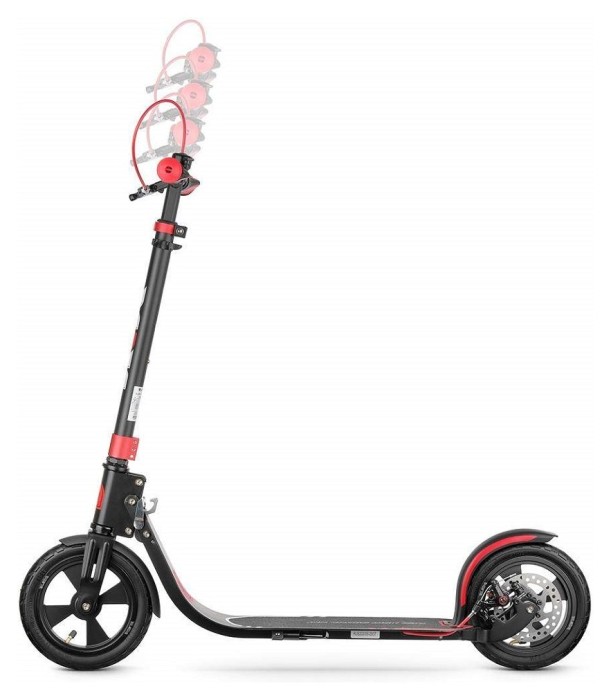 Самокат BLADE Sport Air Cross Disk 230/230 мм, матовий чорний