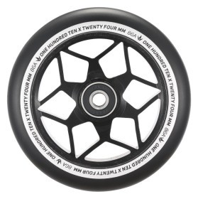 Колесо для трюкового самоката BLUNT DIAMOND 110мм x 24мм - Black/Black
