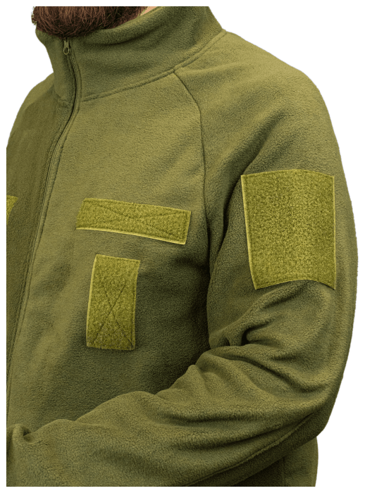 Тактична куртка флісова ROU