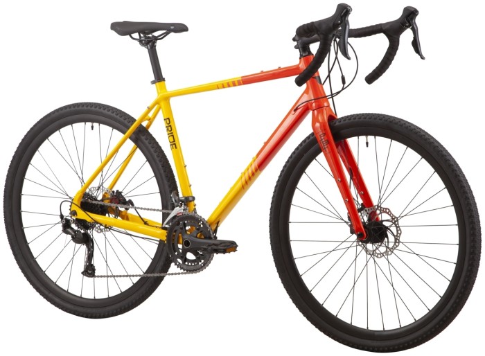 Велосипед 28" Pride ROCX 8.2 CF рама - S 2024 жовтий