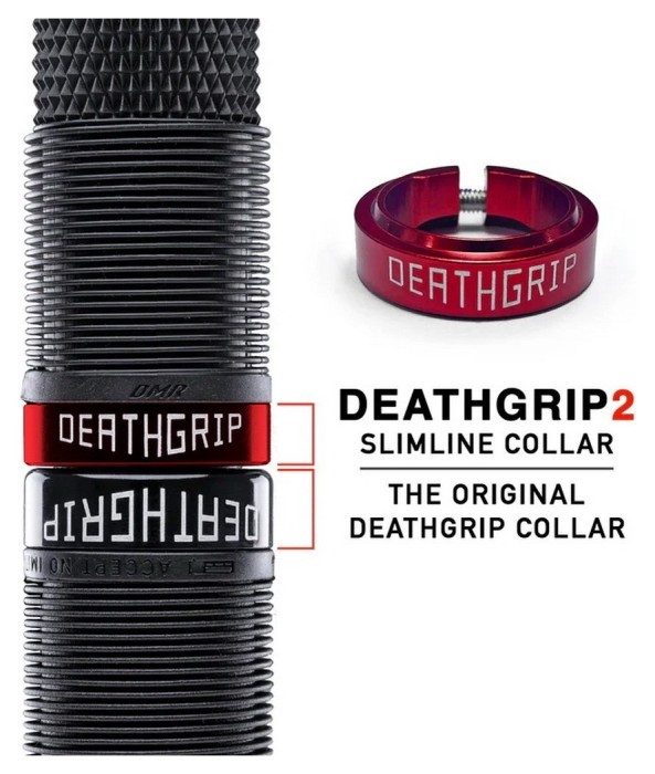 Грипси DMR DeathGrip2 Race Thin Flangeless [Black]