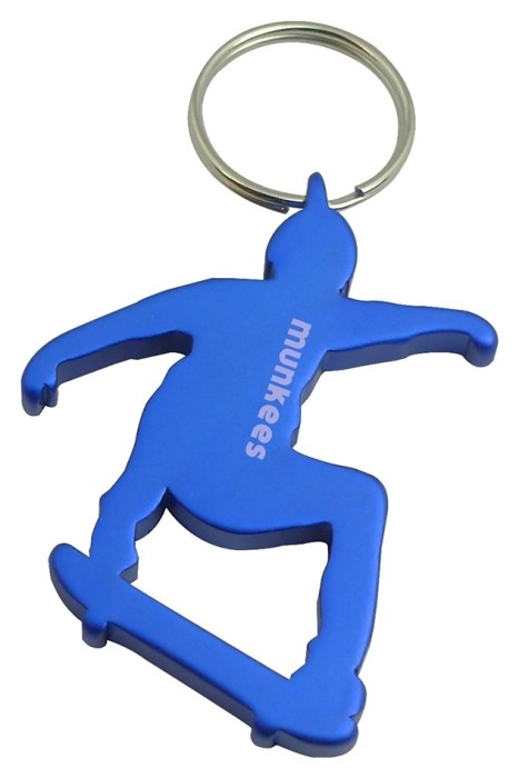 Munkees 3494 брелок-відкривачка Skateboarder blue