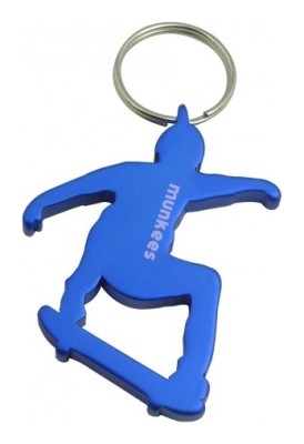 Munkees 3494 брелок-відкривачка Skateboarder blue