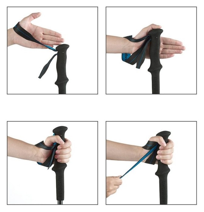 Трекінгова палиця Naturehike ST08 NH18D020-Z, 110 см, бордова