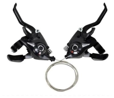 Ручки перемикання Моноблоки L3 R7  SUNRUN KD-80 чорний