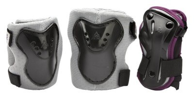 Захисний комплект для роликових ковзанів K2 CHARM PRO JR PAD SET XS Black/white (3041700)