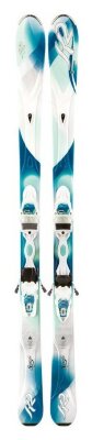 Лижі гірські комплект K2 Superific+MOD 10.0 ER3 139см Blue/white (1020106.141.1+1021010.141.2)
