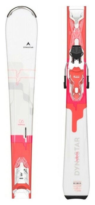 Лижі гірські (комплект) Dynastar INTENSE 6 W+XPRESS W 10 144см White/coral (DAID802+FCID027)