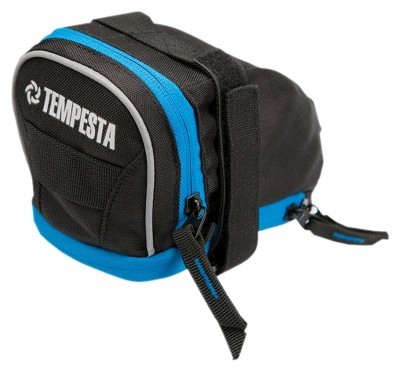 Сумка підсідельна Tempesta 1.0 L Deep black/blue (TCSb15U1R)