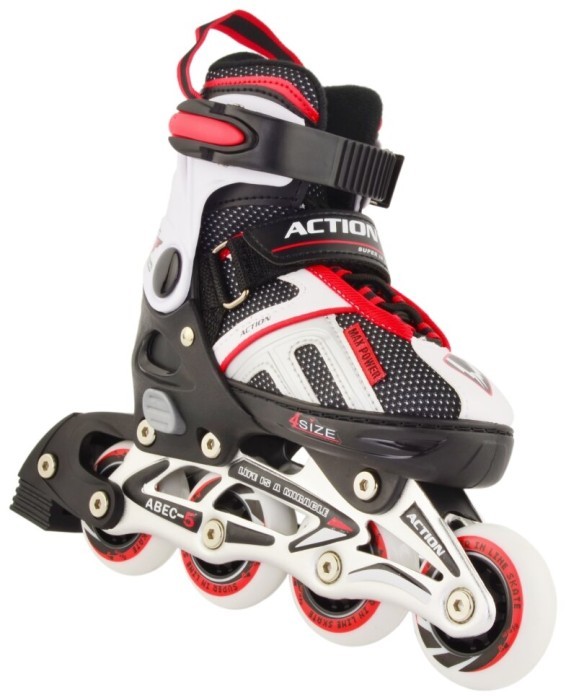 Роликові ковзани Action DANNY/Red/29-32