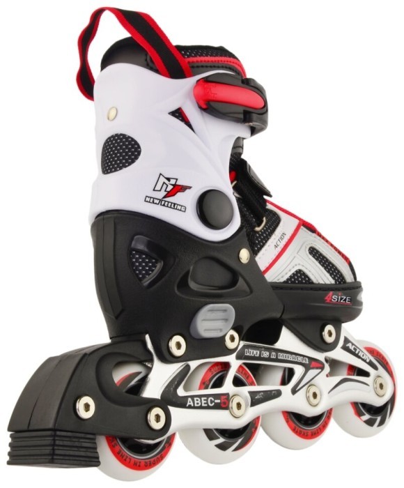 Роликові ковзани Action DANNY/Red/29-32