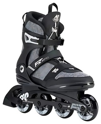 Ролики K2 FIT 80 Pro Grey Black