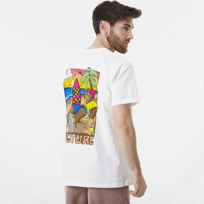 Picture Organic футболка Squatchy white L