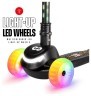 Самокат дитячий Core Spark триколісний LED Wheel/Bar/Deck - Black Фото - 8