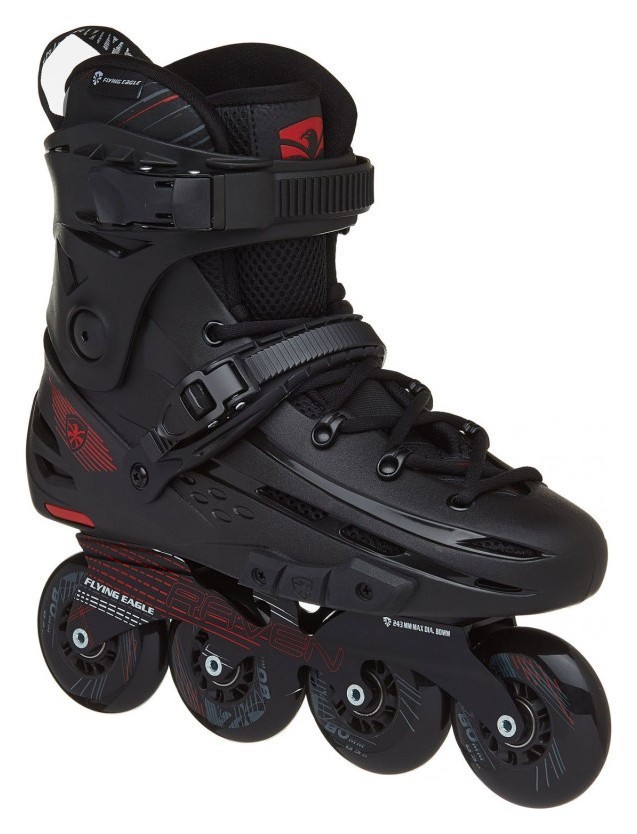 Ролики Flying Eagle F4 Raven чорні