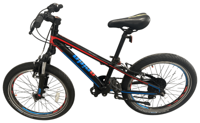Велосипед 20&quot; Pride JR черный/красный/синий 2018 б/у