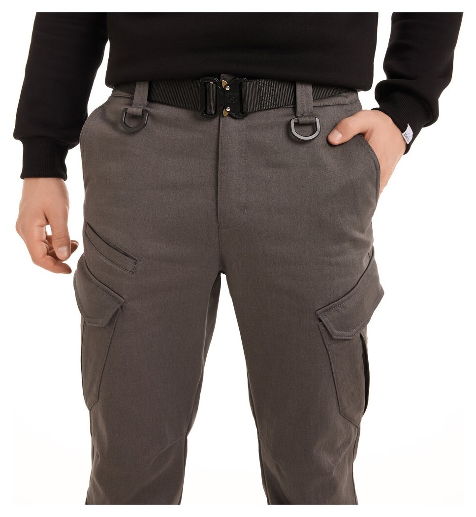 Зимові тактичні брюки темно-сірі Pobedov trousers Tactical ЗИМА