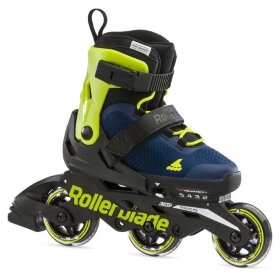 Ролики дитячі Rollerblade Microblade Free 3WD Blue Royal Lime