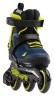 Ролики дитячі Rollerblade Microblade Free 3WD Blue Royal Lime Фото - 3