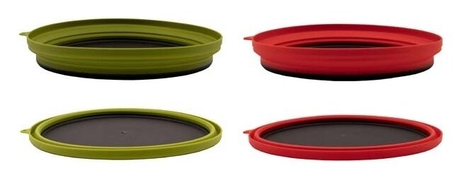 Тарілка TRAMP силіконова з пластиковим дном 1070 мл