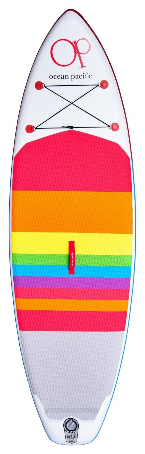 Надувна SUP дошка Ocean Pacific Sunset All Round 96 - White/Red/Blue