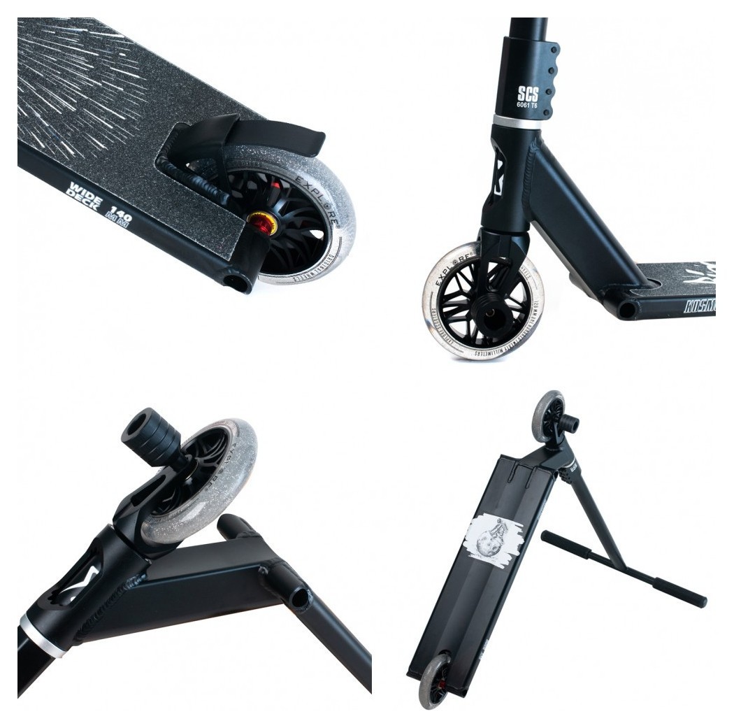 Трюковий самокат Explore KOSMOS - BLACK