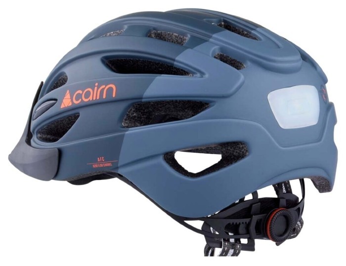 Велошлем Cairn Fusion LED USB shadow grey