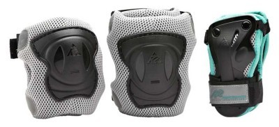 Захисний комплект для роликових коньків K2 PERFORMANCE W PAD SET S Black/white (3041603)