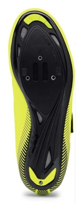 Туфлі велосипедні Northwave CORE M 41.5 (9.0US) Yellow fluo/black (80191016)