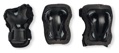 Захисний комплект Rollerblade SKATE GEAR JUNIOR 3 PACK XXS Black (069P0200)