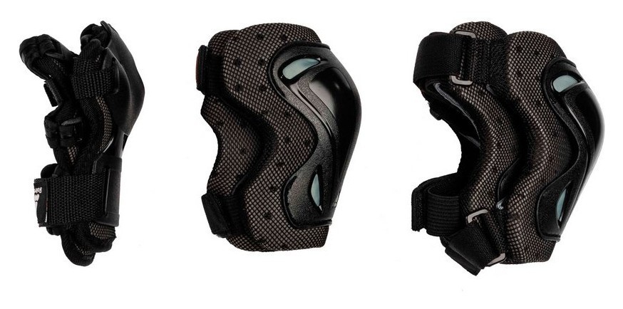 Захисний комплект Rollerblade SKATE GEAR JUNIOR 3 PACK XXS Black (069P0200)