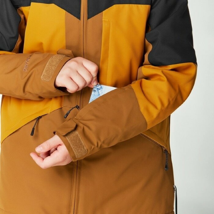 Picture Organic куртка лижна Cossmo Jr 2025 black-honey chocolate 14