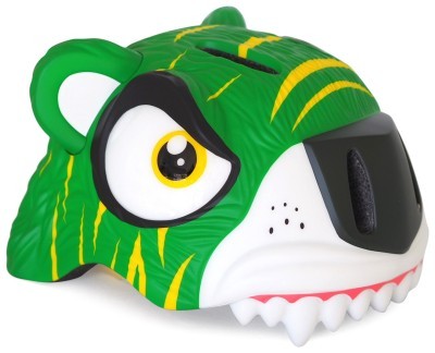 Шолом Сrazy Safety Green Tiger