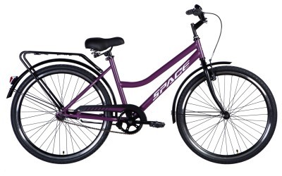 Велосипед ST 26&quot; SPACE VOYAGER BH рама-17&quot; сливовий (матовий) 2024 крила, крило пер., крило зад., підніжка, дзвоник