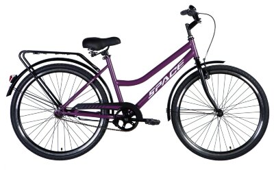 Велосипед ST 26" SPACE VOYAGER BH рама-17" сливовий (матовий) 2024 крила, крило пер., крило зад., підніжка, дзвоник