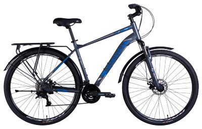 Велосипед AL 28" Discovery SYMBOL MAN DD CS рама-20" сіро-синій 2025