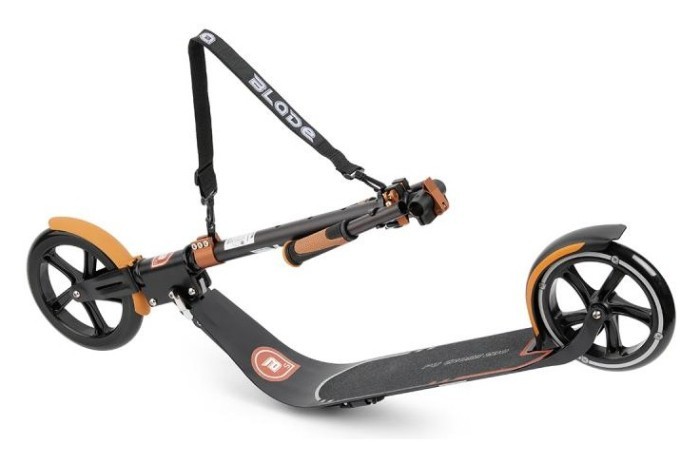 Самокат BLADE Sport PU Cross 230/230 мм, чорний/коричневий