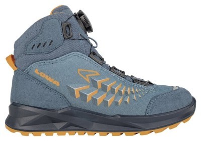 Ботинки LOWA Ferrox GTX MID Jr petrol-mango