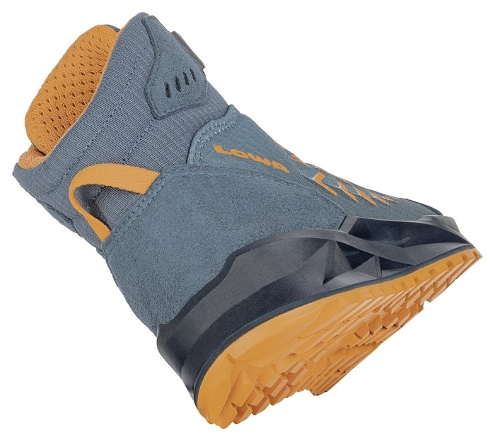 Ботинки LOWA Ferrox GTX MID Jr petrol-mango