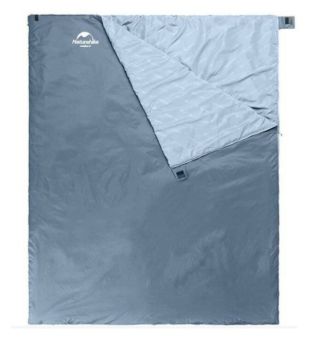 Спальник надлегкий Naturehike Summer LW180 NH21MSD09 правий, (15°C), p-p XL, зелений