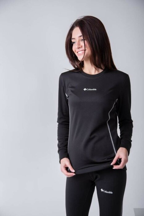 Термобілизна жіноча ROU, чорна