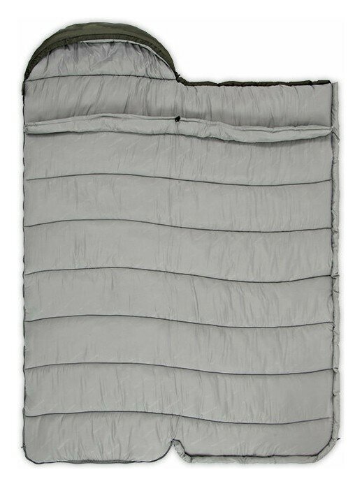 Спальник з капюшоном Naturehike U350 NH20MSD07, (1°C), правий, коричневий