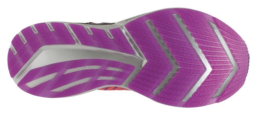 Кросівки жіночі Brooks BEDLAM W 37.5 (6.5US) Black/purple/coral (1202721B080)