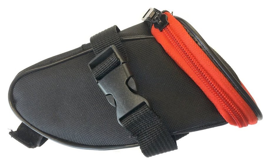 Сумка підсідельна Tempesta STRAP-CLIP 1.0 L Black/red (FSD-B03)