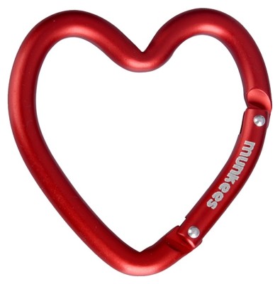 Munkees 3221 карабін Heart red