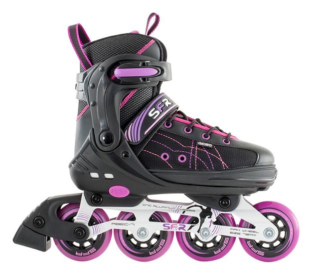 Роликові ковзани SFR RX - XT Adjustable 32-35,5 Black Pink
