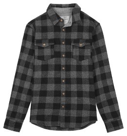 Рубашка Picture Organic Hillsboro black-grey
