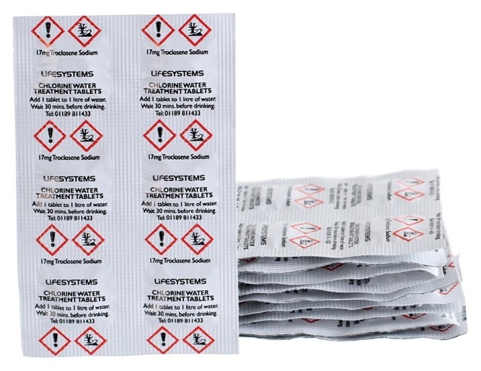 Lifesystems таблетки для дезінфекції води Chlorine