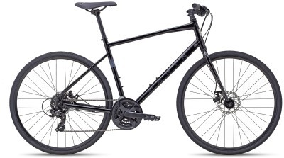Велосипед 28" Marin Fairfax 1 рама - S 2025 Gloss Black/Black